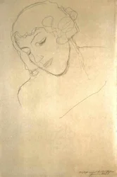 Head and Bust of a Woman